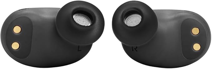 JBL Live Free 2 - True Wireless Noise Cancelling Earbuds, Up to 35hrs of Playtime, 6 mics for Perfect Calls with Zero Noise, IPX5 Waterproof, Oval Tubes for Better Comfort, Isolation, & bass (Black)
