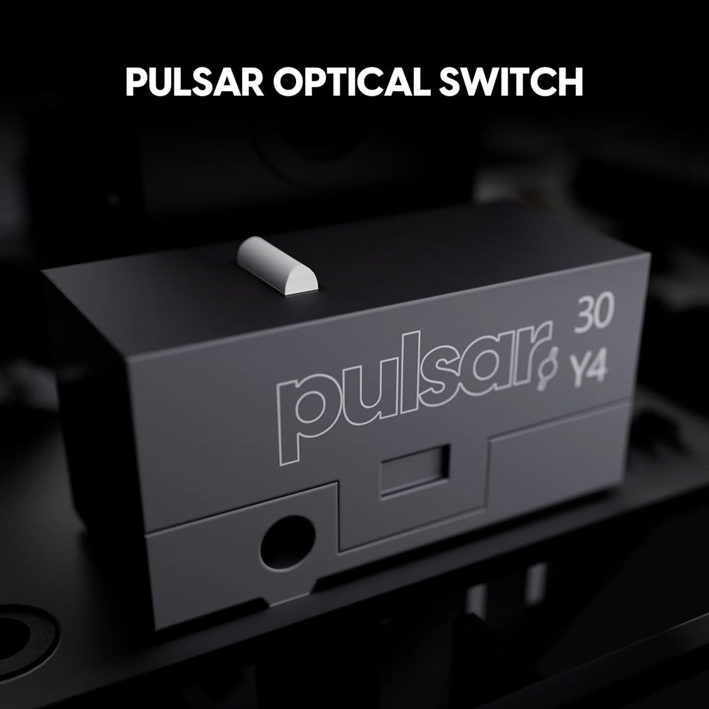 Pulsar Gaming Gears X2 Crazylight Wireless Gaming Mouse, Ultra Lightweight 1.23 oz (35g), Optical Switch, 32000 DPI, 750 IPS, XS-1 Sensor, 8k Compatible (Uyuni White)