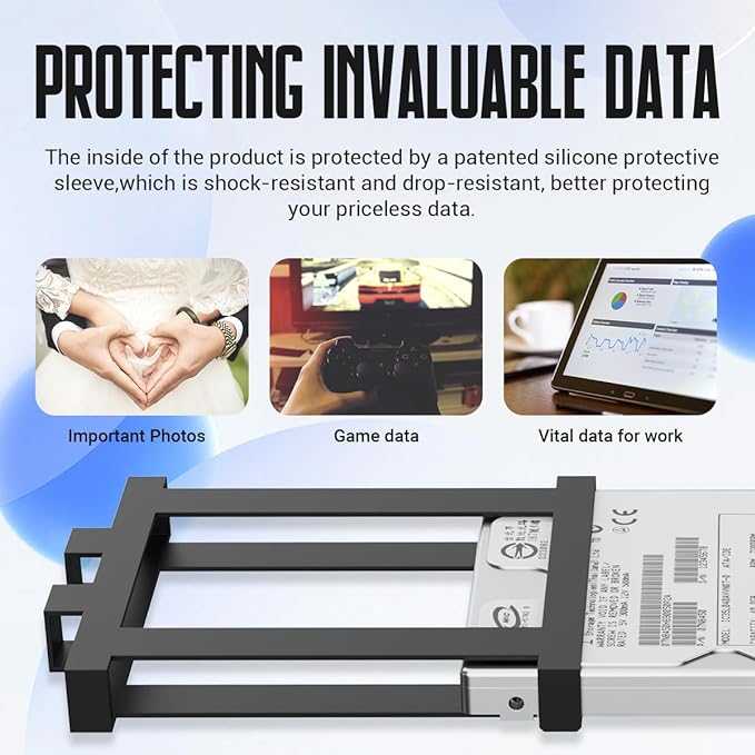 Portable External Hard Drive Storage Expansion Mobile HDD USB 3.0 for PC, Mac, Desktop, Laptop, PS4, PS5, Xbox One X/S, Xbox 360, Xbox Series X/S, Office & Game (Orange, 500GB)