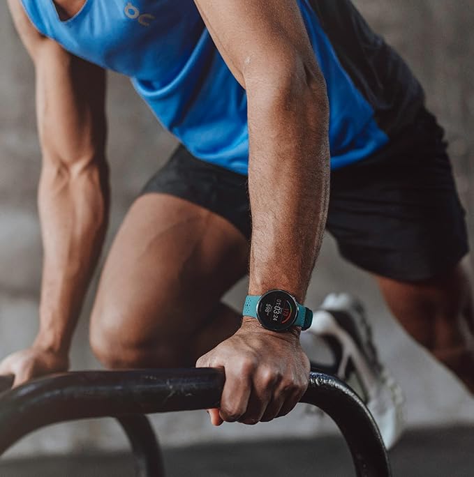 POLAR Pacer Pro Advanced Ultra-Light GPS Fitness Tracker Smartwatch for Runners with Training Program & Recovery Tools; S-L, for Men or Women, Champagne Gold