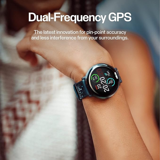 POLAR Ignite 3 Series Fitness Tracking Smartwatch with AMOLED Display, GPS, Heart Rate Monitoring, Sleep Analysis, and Real-Time Voice Guidance; S-L, for Men or Women, Greige Sand