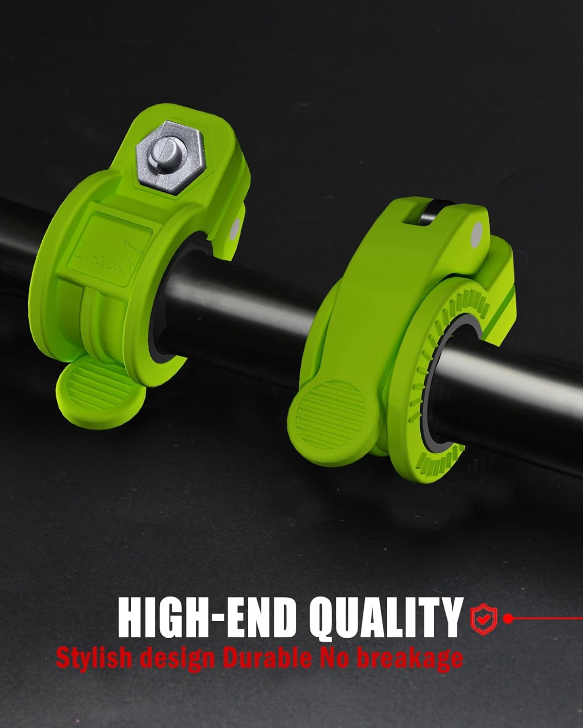 Mini Barbell Clips 1 inch I Multi-Size Adjustable Barbell Collar I 1 inch Barbell ClampsIQuick Release Weight Clips Pair of Locking for Dumbbell Bar