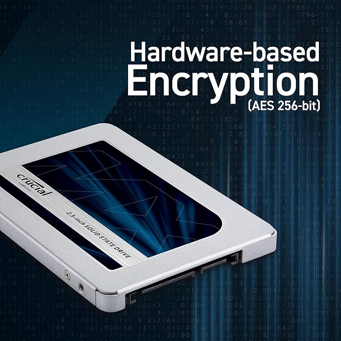 Crucial MX500 1TB 3D NAND SATA 2.5 Inch Internal SSD, up to 560MB/s - CT1000MX500SSD1