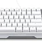 Cherry MX 3.0 S Wired Mechanical Gaming Keyboard. Aluminum Housing Built for Gamers w/MX Red Silent Switches. RGB Backlit Display Over 16m Colors. from The Makers of MX. Full Size. Pure White.