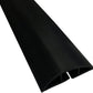 Kable Kontrol Floor Cord Cover kit - 15 Feet Long Black Plastic Cable Protector, Hides Cords and Conceals Wires, for Extension Cord Cable Management, Channel Size 0.75” W x 0.43” H