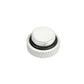 dracaena.io 6 pack G1/4" thread, Thin water Stop Plug Fitting with Coin Slot for Computer water cooling System, durable brass/copper material, White
