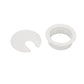 TuTuYa 10PCS Desk Grommet, Desk Grommet 1-3/8 Inch(35mm) Desk Cable Grommet Desk Cable Hole Covers with Hole Saw, Ideal Solution for Office and Home Table Cable (White,1-3/8 Inch)