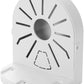 Indoor Outdoor Camera Bracket ABS Plastic Wall Mount L-Shaped Bracket for Security Dome IP Camera Mounting, Junction Box Cable Management (4.5in-SL-1PACK)