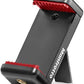 Manfrotto Mini Tripod with Universal Smartphone Clamp, Made in Italy, for iPhone with or Without Case, CSC, Vlogging, Videography, MKPIXICLMII-BK