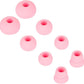 4 Pairs Silicone Earbud Tips Replacement Earbuds Cap Ear Tips Compatible with Powerbeats 1/2/3 Wireless Beats by Dre Headphones,(Pink)
