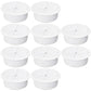 10 Pcs Desk Grommet 2" / 50 mm, Desk Hole Cover for Cables White, Cable Grommet ABS Plastic, Desk Hole Grommet for Home & Office Pc, Detachable Cable Cord Organizer