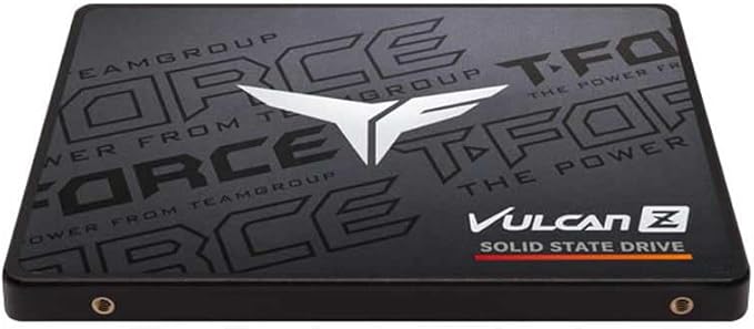 TEAMGROUP T-FORCE VULCAN Z 1TB SLC Cache 3D NAND TLC 2.5 Inch SATA III Internal Solid State Drive SSD (R/W Speed up to 550/500 MB/s) T253TZ001T0C101