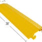 Guardian High Traffic Pedestrian Light Equipment Drop-Over Cable Cover Ramp