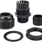 XHF IP68 Nylon Waterproof NPT Cable Glands Assortment 38pcs 1/4", 3/8'', 1/2'', 3/4'' UL Listed and RoHS Cord Grip Compliant Cable Strain Relief Black