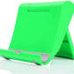 Cell Phone Stand for Desk Foldable Cell Phone Holder Desk Tablet Holder Mobile Phone Dock, Multi-Angle Universal Adjustable Tablet Dock Compatible with Most Cell Phones (Green)