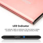 Maxone 320GB Ultra Slim Portable External Hard Drive HDD USB 3.0 Compatible with PC, Laptop, Rose Pink
