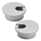 2 Pcs Desk Grommet 1-3/8" / 35 mm, Desk Cord Hole Cover, Cable Grommet ABS Plastic, Desk Hole Grommet for Home & Office Pc, Detachable Cable Cord Organizer-Light Grey