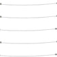 Cable Tethers 10 Pack with Crimping Tool (12 Inches, White Color), Adjustable Security Cable Look, Universal DIY Adapter Tethering Ties Kit for Computer Cord, Pre-Assembled, Tamper-Resistant