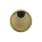 HAHIYO 1Pcs 3.15Inch/80mm Bronze Zinc Alloy Desk Grommet Wire Grommet Cable Management Cord Hole Cover Desk Wire Hole Insert Wire Organizer for Computer Office Home School Equipment Systems