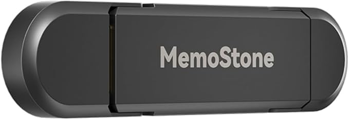 KingSpec MemoStone 512GB External SSD, USB 3.2 Gen2 Dual Type A/C Interface - Up to 540MB/s, Portable Solid State Drive Perfectly Compatible with Smartphones/Laptops/Tablets/Desktops