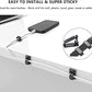 Cord Management Organizer Kit 4 Cable Sleeve split with 41Self Adhesive Cable Clips Holder, 10pcs and 2 Roll Self Adhesive tie and 100 Fastening Cable Ties for TV Office Car Desk Home