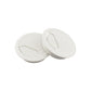 HAHIYO 2Pcs 2.4Inch/60mm White ABS Plastic Sector-Shaped Desk Grommet Wire Grommet Cable Management Cord Hole Cover Desk Wire Hole Insert Wire Organizer for Computer Office Home Equipment System