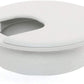 4pcs 2 Inch Desk Wire Cord Cable Grommets Hole Cover for Office PC Desk Cable Cord Organizer Plastic Cover (White-4Pcs)
