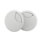 HAHIYO 2Pcs 3.15Inch/80mm White ABS Plastic Sector-Shaped Desk Grommet Wire Grommet Cable Management Cord Hole Cover Desk Wire Hole Insert Wire Organizer for Computer Office Home Equipment System