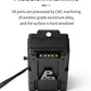 CFast to SSD Adapter, Dual CFast 2.0 Memory Card 4TB to 2.5" SATA3 SSD Converter Compatible for Blackmagic URSA Mini 4K 4.6K Broadcast with Dual V Mount Battery Plate