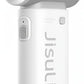 JISULIFE Portable Handheld Fan Life9, Turbo Power High Speed Air [12H Max Cooling Time], 5 Gear Wind, 3600mAh Rechargeable, Mini Pocket Design, Personal Fan for Travel Concerts Camping Makeup - Grey