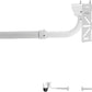 L-Shape Dome Camera Bracket, Wall Ceiling Mount for Security Dome Cameras, Wall Mount (L-DGNP+42-60L)