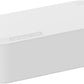 D-Line Cable Management Box, Power Strip Holder, Floor Outlet Hider, Desk Cord Organizer, Cover TV Wires, 12.75" (L) x 5" (W) x 4.5" (H), for use with Power Strips up to 10.5in Length - Small, White
