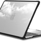 CASETiFY Impact MacBook Air 13.6" (M2-M4) Case [Cushioned Impact Corners/Scratch-Resistant/Anti-Slip Grip] - Clouds - Clear Black