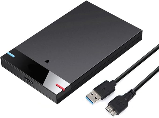 2.5'' 120GB Ultra Slim Portable External Hard Drive USB3.0 HDD Storage for PC, Desktop, Laptop, MacBook, Chromebook, HDDRBUSB3.0