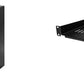 StarTech.com 8U Wall Mount Patch Panel Bracket - 13.75 inch Deep - 19" Patch Panel Rack & 1U Server Rack Shelf - Universal Vented Rack Mount Cantilever Tray, Black (CABSHELFV1U)