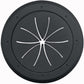 Construct Pro Speedy Spring-Lock Cable Pass Through Port, 2 inch Inner Diameter, Black CON6061SPZ