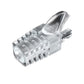 50 Pcs Cat5 Cat5E Cat6 Strain Relief Boot, RJ45 Plug Connector Cover Modular Network Plug Connector Cap Cable Connector Boots, Transparent