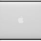 CASETiFY Impact MacBook Air 13" (M1/Intel) Case [Cushioned Impact Corners/Scratch-Resistant/Anti-Slip Grip] - Clear Black
