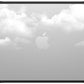 CASETiFY Impact MacBook Air 13.6" (M2-M4) Case [Cushioned Impact Corners/Scratch-Resistant/Anti-Slip Grip] - Clouds - Clear Black