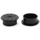 HJGarden 2PCS 2Inch (50mm) Desk Cord Grommets Wire Cable Hole Cover for Office PC Desk Cable Cord Cover Black