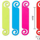 Honoson 50 Pieces Cable Tags Cable Management Labels Multicolor Labels Cord Identification Tags for USB Computer Phone Charger