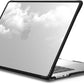 CASETiFY Impact MacBook Air 15" (M2-M4) Case [Cushioned Impact Corners/Scratch-Resistant/Anti-Slip Grip] - Clouds Clear Case - Clear Black