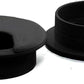 2pcs 2 Inch Desk Wire Cord Cable Grommets Hole Cover for Office PC Desk Cable Cord Organizer Plastic Cover (Black-2Pcs)