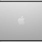 CASETiFY Impact MacBook Air 13.6" (M2-M4) Case [Cushioned Impact Corners/Scratch-Resistant/Anti-Slip Grip] - Clear Black