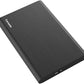 1TB Ultra Slim Portable External Hard Drive USB3.0 HDD Storage Compatible for PC, Desktop, Laptop, MacBook, Chromebook, Xbox One, Xbox 360, PS4 (Black)