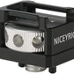 NICEYRIG Cold Shoe Adapter for ARRI Mount, Thumbscrew Easy Mounting Cold Shoe Base for Camera Cage Rig, DSLR Top Handle, Cheeseplate - 500