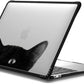 CASETiFY Impact MacBook Air 13" (M1/Intel) Case [Cushioned Impact Corners/Scratch-Resistant/Anti-Slip Grip] - CAT - Clear Black