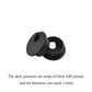 HAHIYO 2Pcs 1.38Inch/35mm Black ABS Plastic U-Shaped Desk Grommet Wire Grommet Cable Management Cord Hole Cover Desk Wire Hole Insert Wire Organizer for Computer Office Home School Equipment Systems