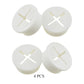 HAHIYO 4Pcs 1Inch/25mm White Flexible Rubber Desk Grommet Wire Grommet Cable Management Cord Hole Cover Desk Wire Hole Insert Wire Organizer for Computer Office Home School Equipment Systems