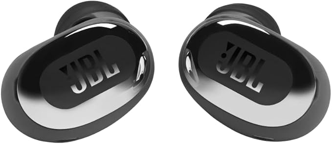 JBL Live Free 2 - True Wireless Noise Cancelling Earbuds, Up to 35hrs of Playtime, 6 mics for Perfect Calls with Zero Noise, IPX5 Waterproof, Oval Tubes for Better Comfort, Isolation, & bass (Black)